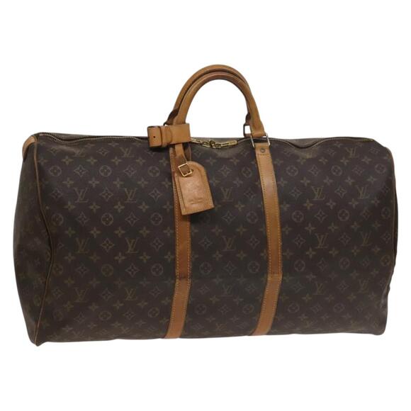 LOUIS VUITTON Monogram Keepall 60 Boston Bag M41422 - Picture 1 of 16